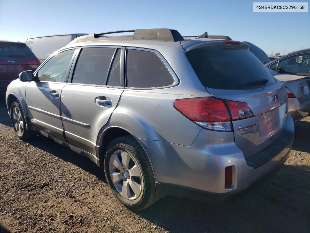 4S4BRDKC8C2296158 2012 Subaru Outback 3.6R Limited