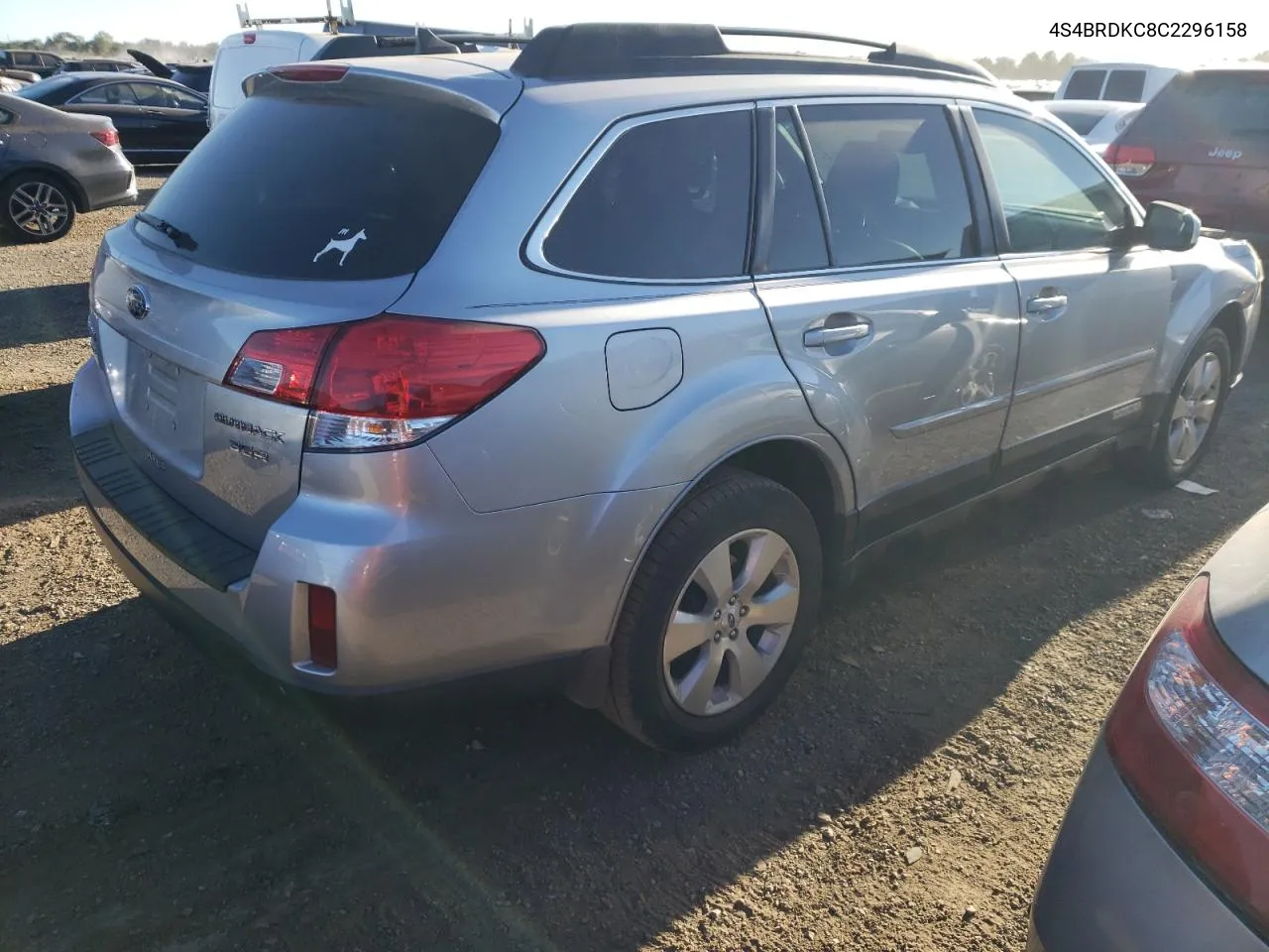 4S4BRDKC8C2296158 2012 Subaru Outback 3.6R Limited