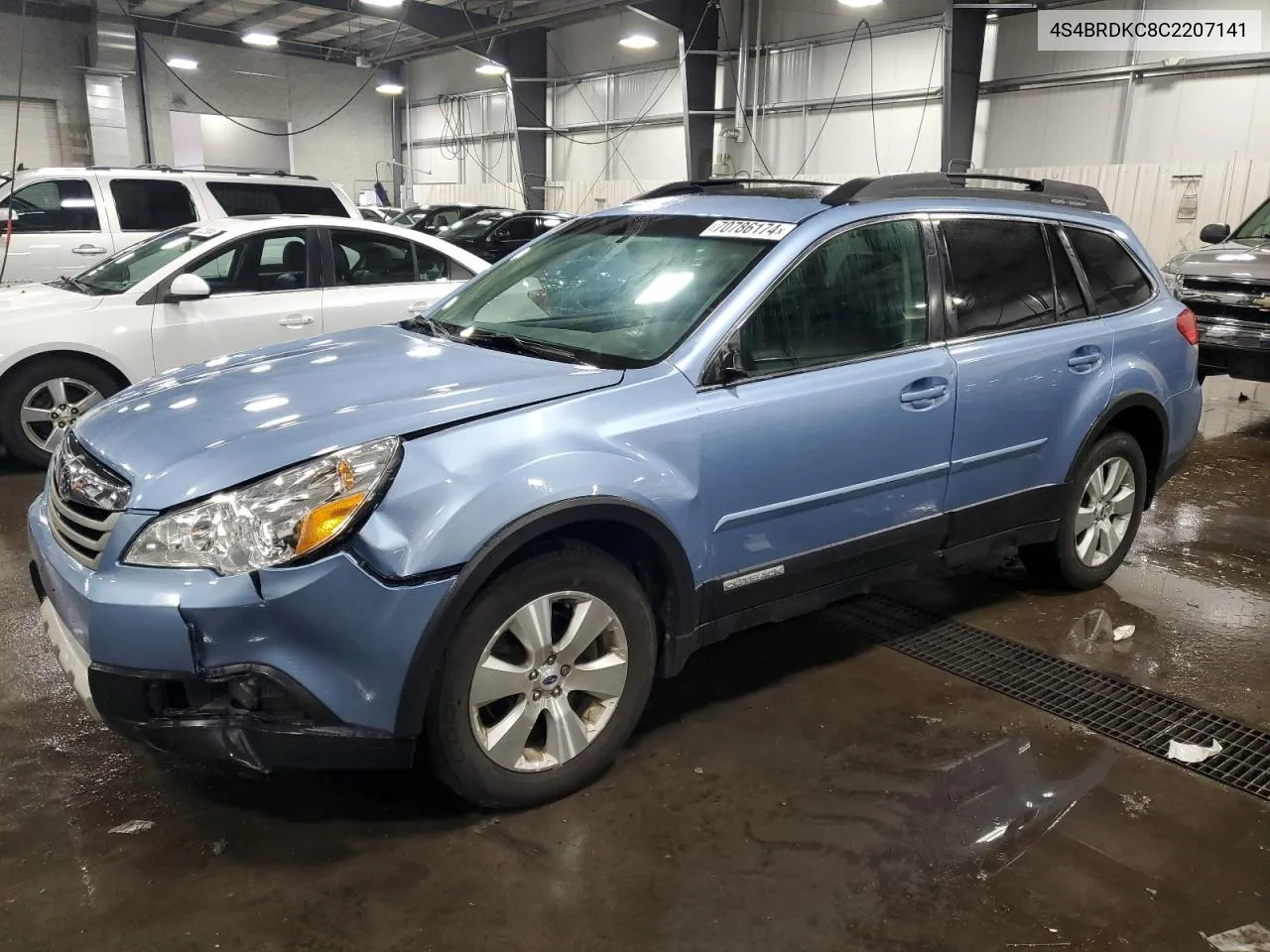 4S4BRDKC8C2207141 2012 Subaru Outback 3.6R Limited