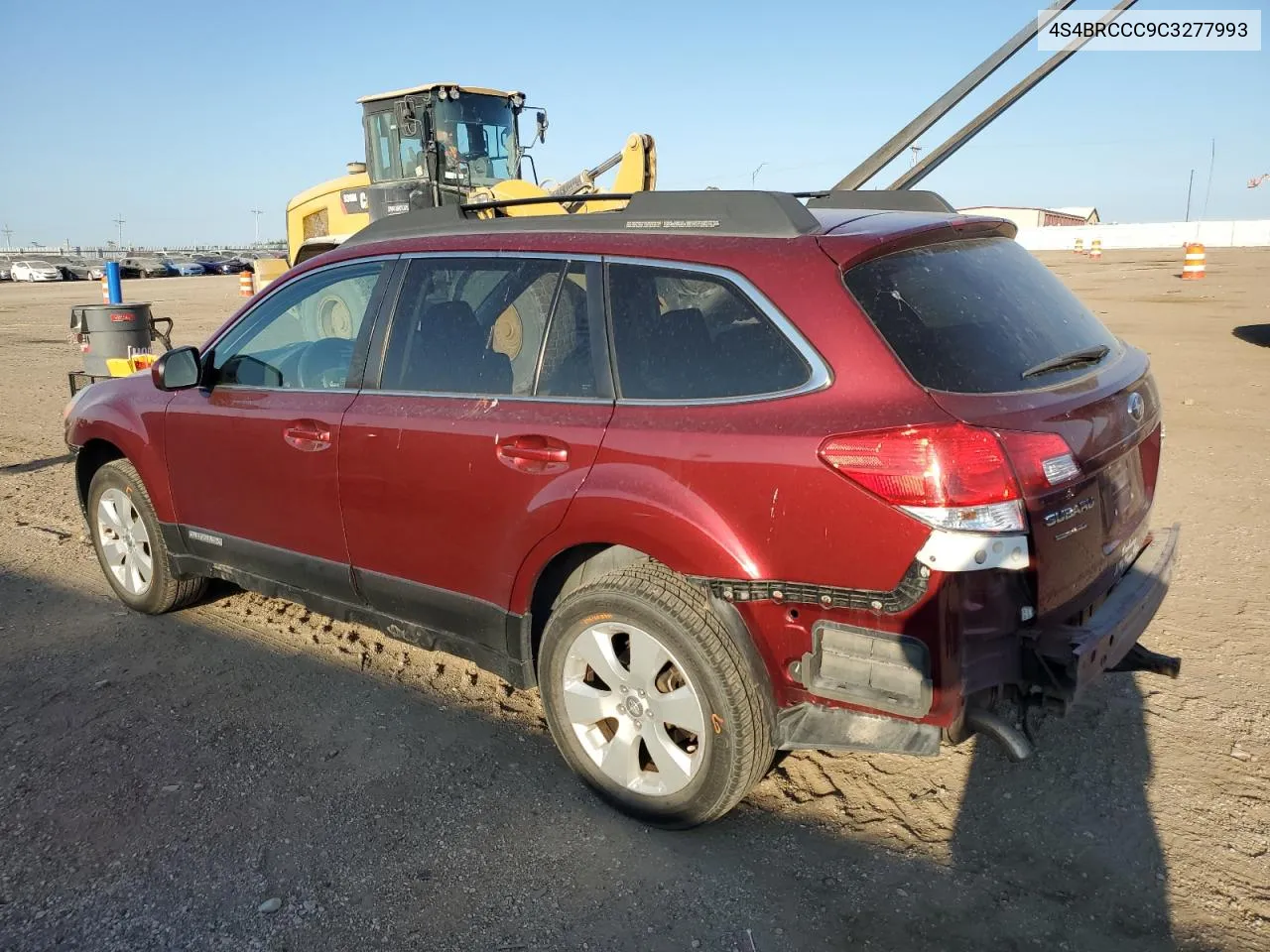 2012 Subaru Outback 2.5I Premium VIN: 4S4BRCCC9C3277993 Lot: 71963814