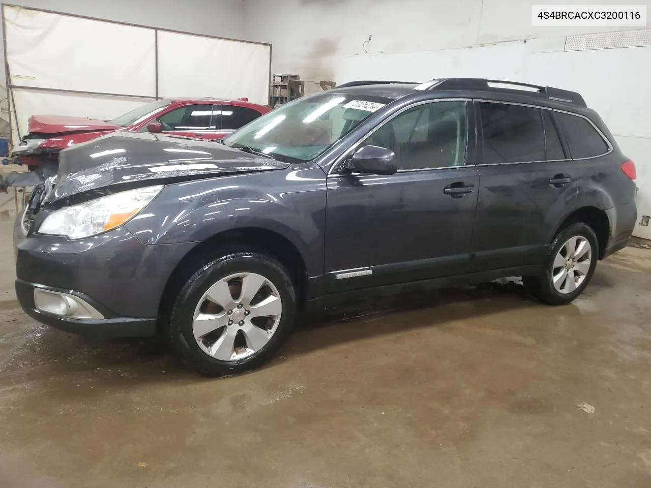 2012 Subaru Outback 2.5I VIN: 4S4BRCACXC3200116 Lot: 72325234