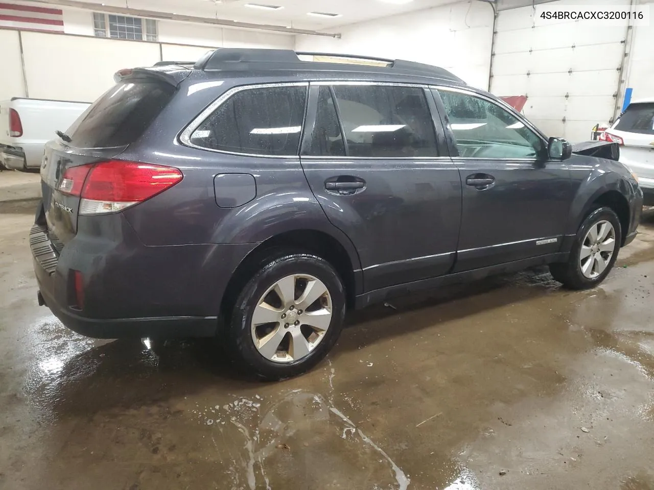 2012 Subaru Outback 2.5I VIN: 4S4BRCACXC3200116 Lot: 72325234