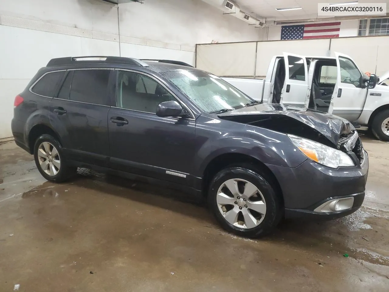 2012 Subaru Outback 2.5I VIN: 4S4BRCACXC3200116 Lot: 72325234