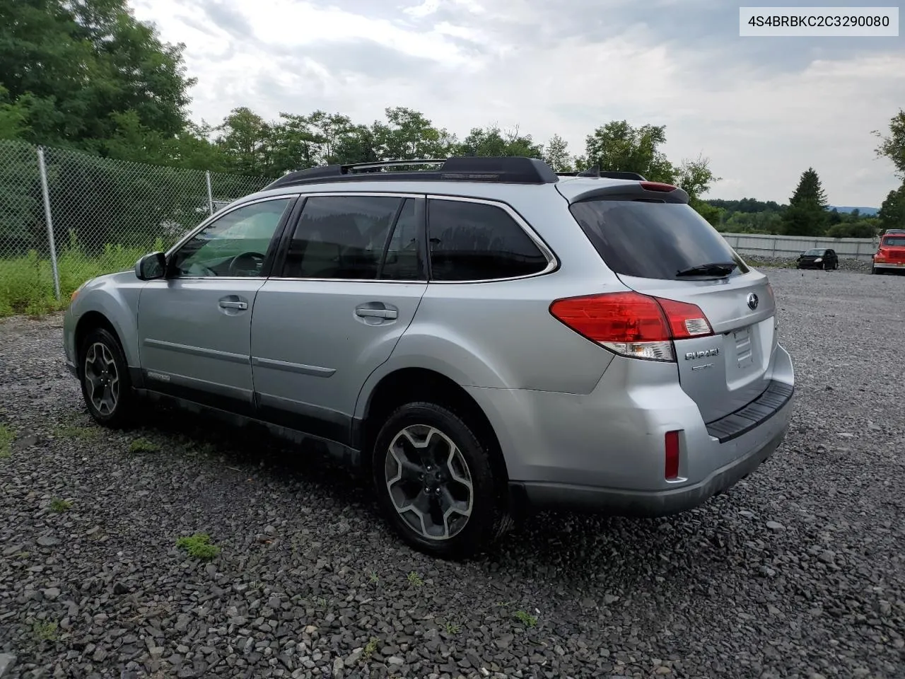 2012 Subaru Outback 2.5I Limited VIN: 4S4BRBKC2C3290080 Lot: 73170004