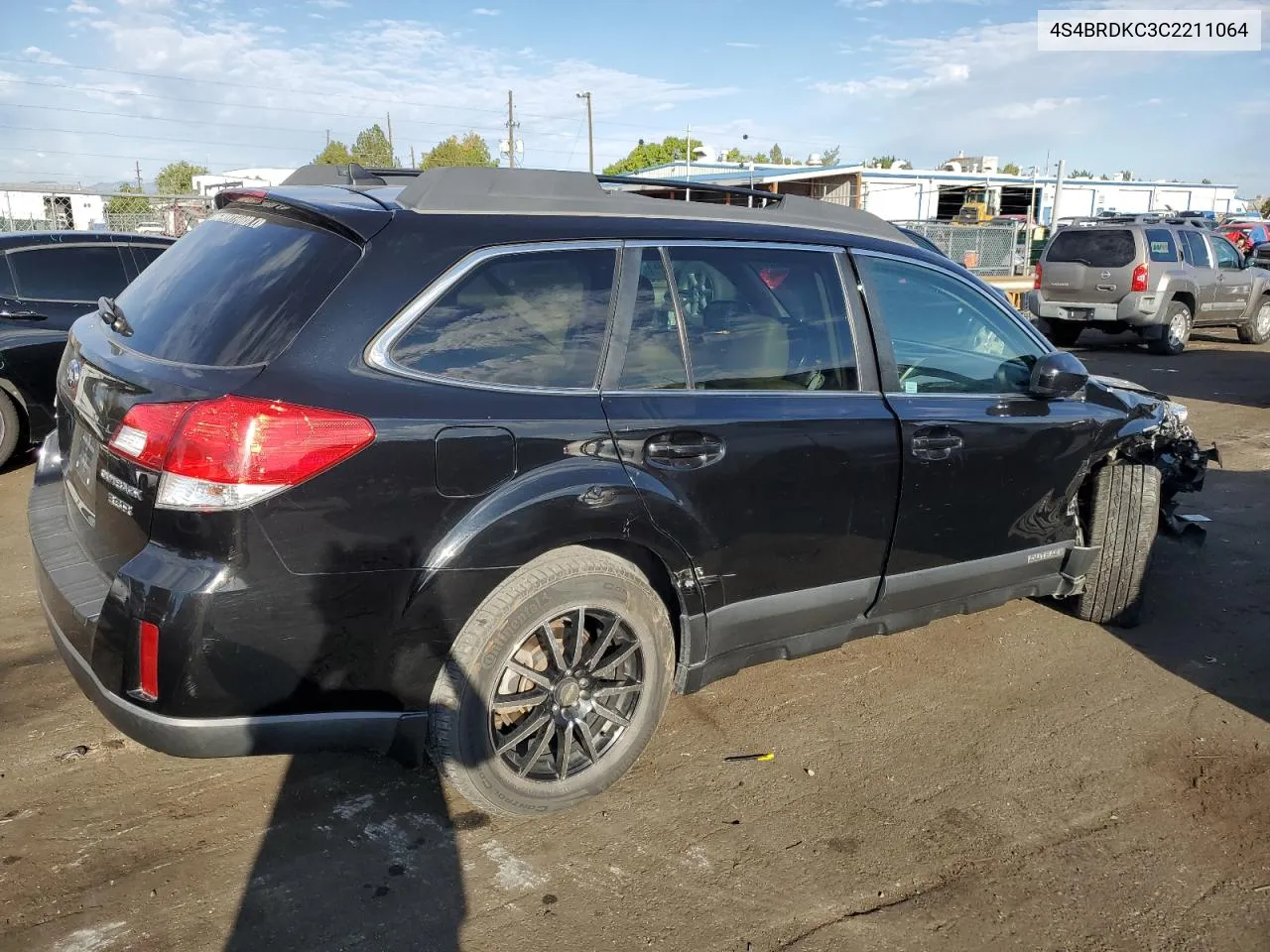 2012 Subaru Outback 3.6R Limited VIN: 4S4BRDKC3C2211064 Lot: 73299424