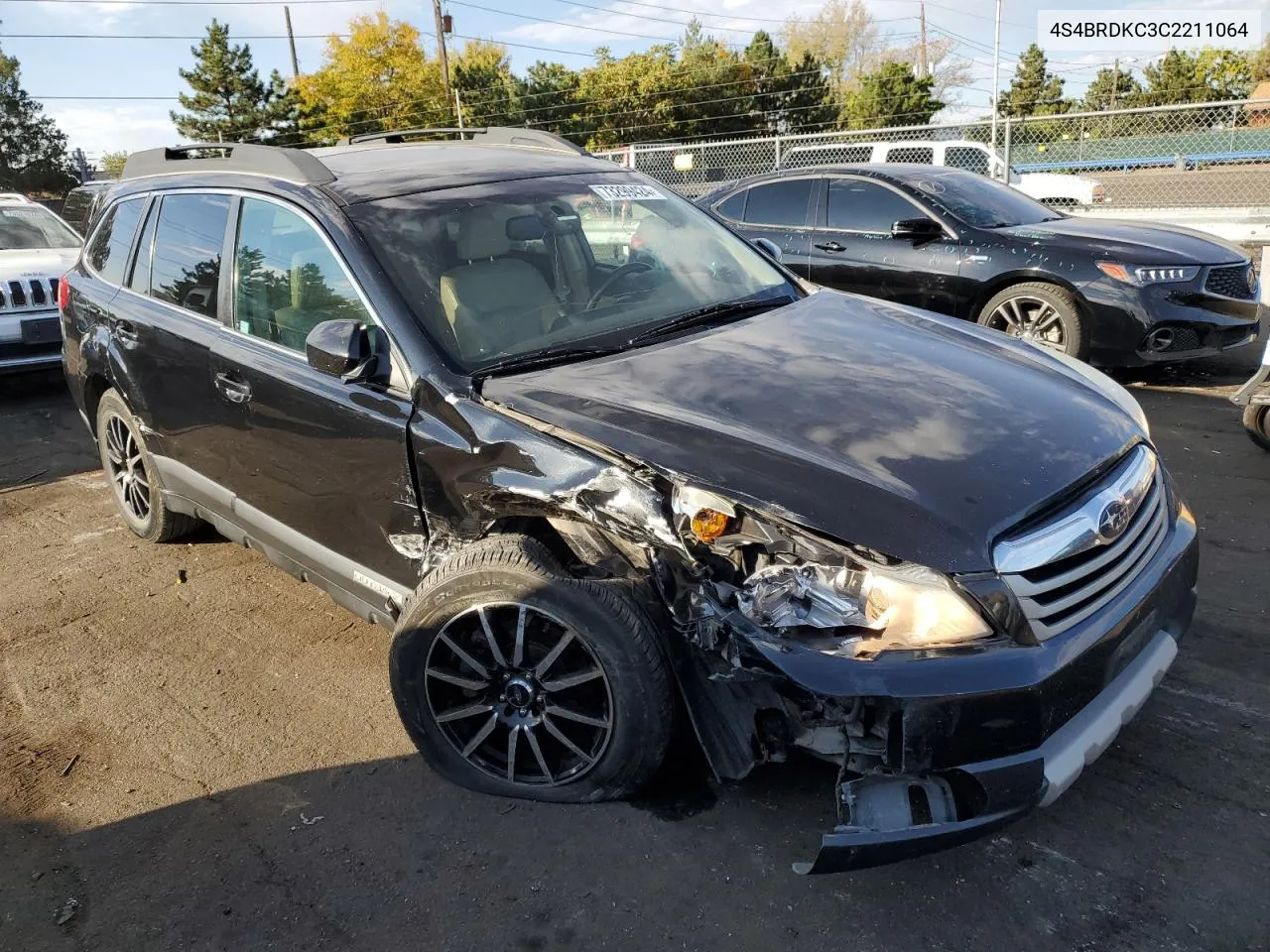 2012 Subaru Outback 3.6R Limited VIN: 4S4BRDKC3C2211064 Lot: 73299424