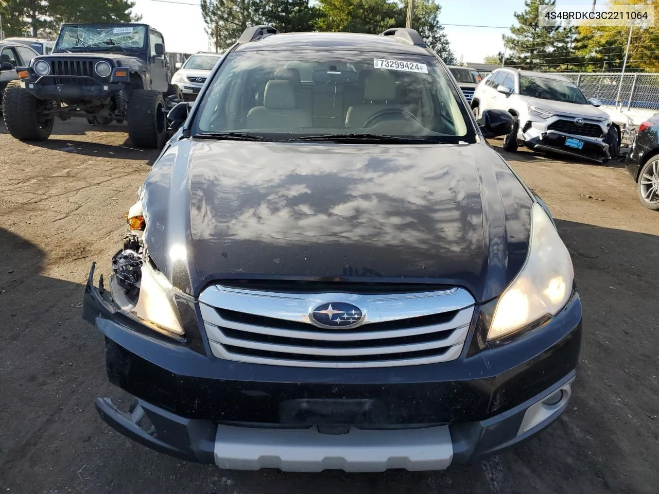 2012 Subaru Outback 3.6R Limited VIN: 4S4BRDKC3C2211064 Lot: 73299424