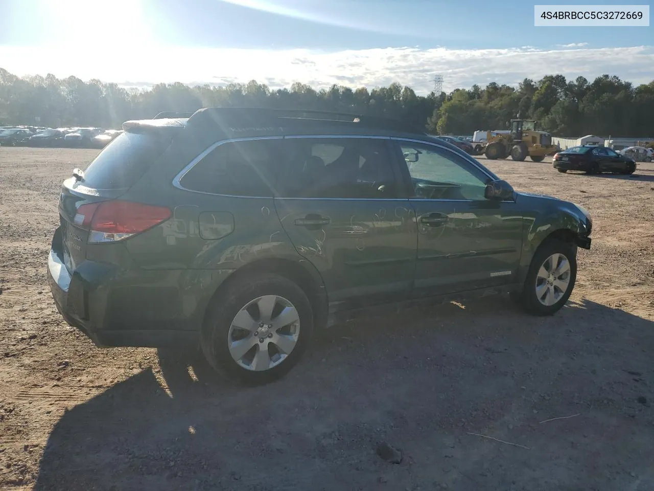 2012 Subaru Outback 2.5I Premium VIN: 4S4BRBCC5C3272669 Lot: 75412634