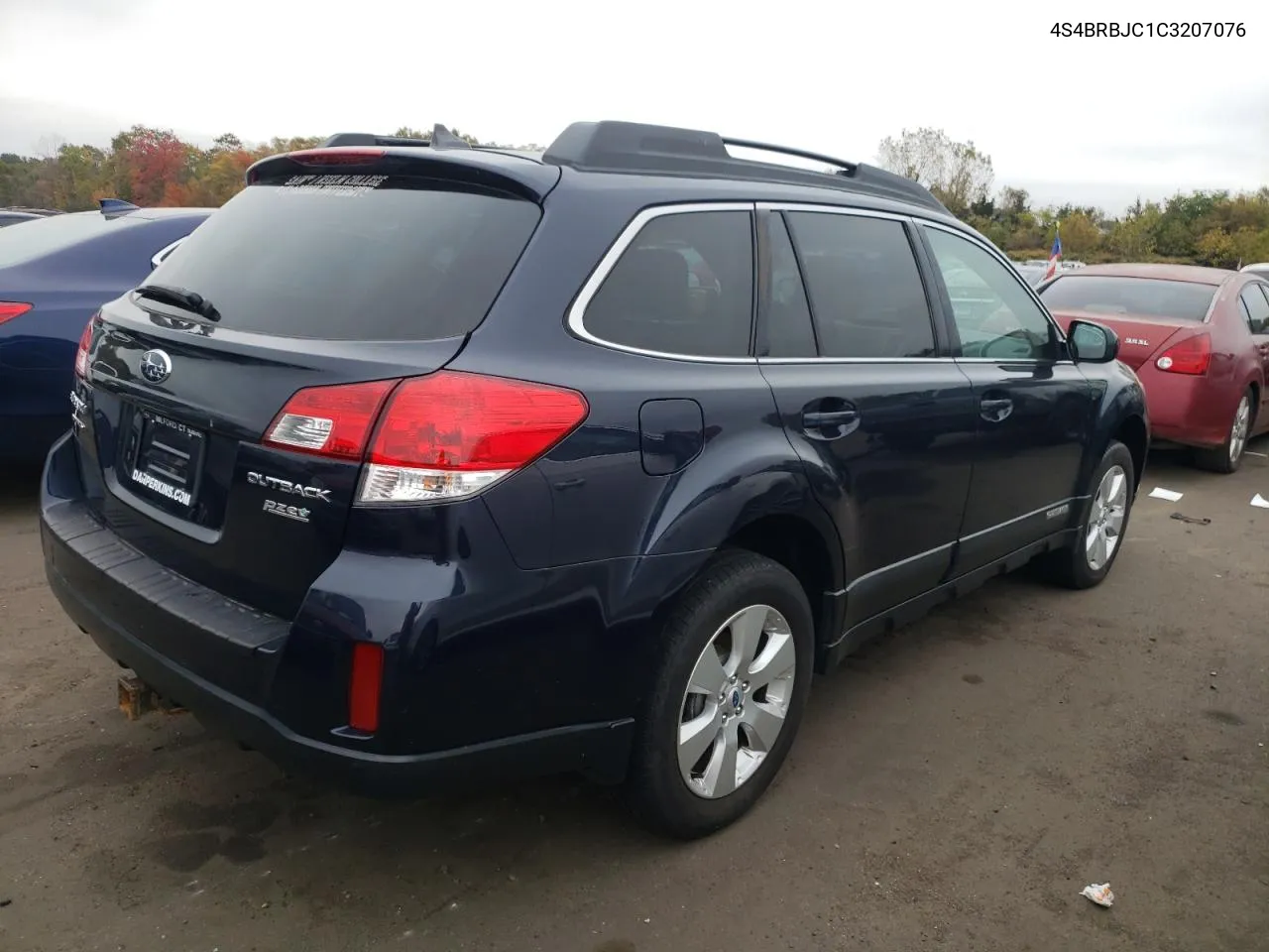 2012 Subaru Outback 2.5I Limited VIN: 4S4BRBJC1C3207076 Lot: 75750874