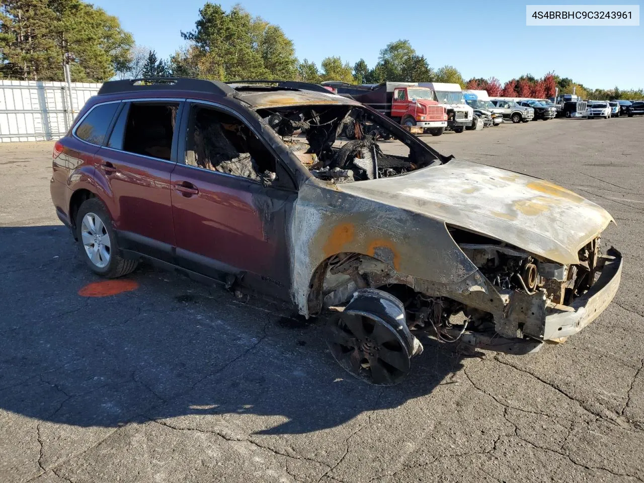 4S4BRBHC9C3243961 2012 Subaru Outback 2.5I Premium