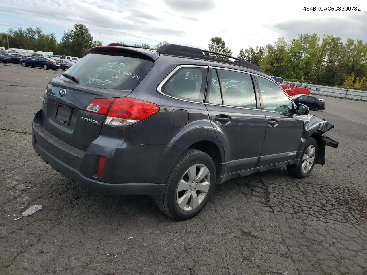 2012 Subaru Outback 2.5I VIN: 4S4BRCAC6C3300732 Lot: 75898604