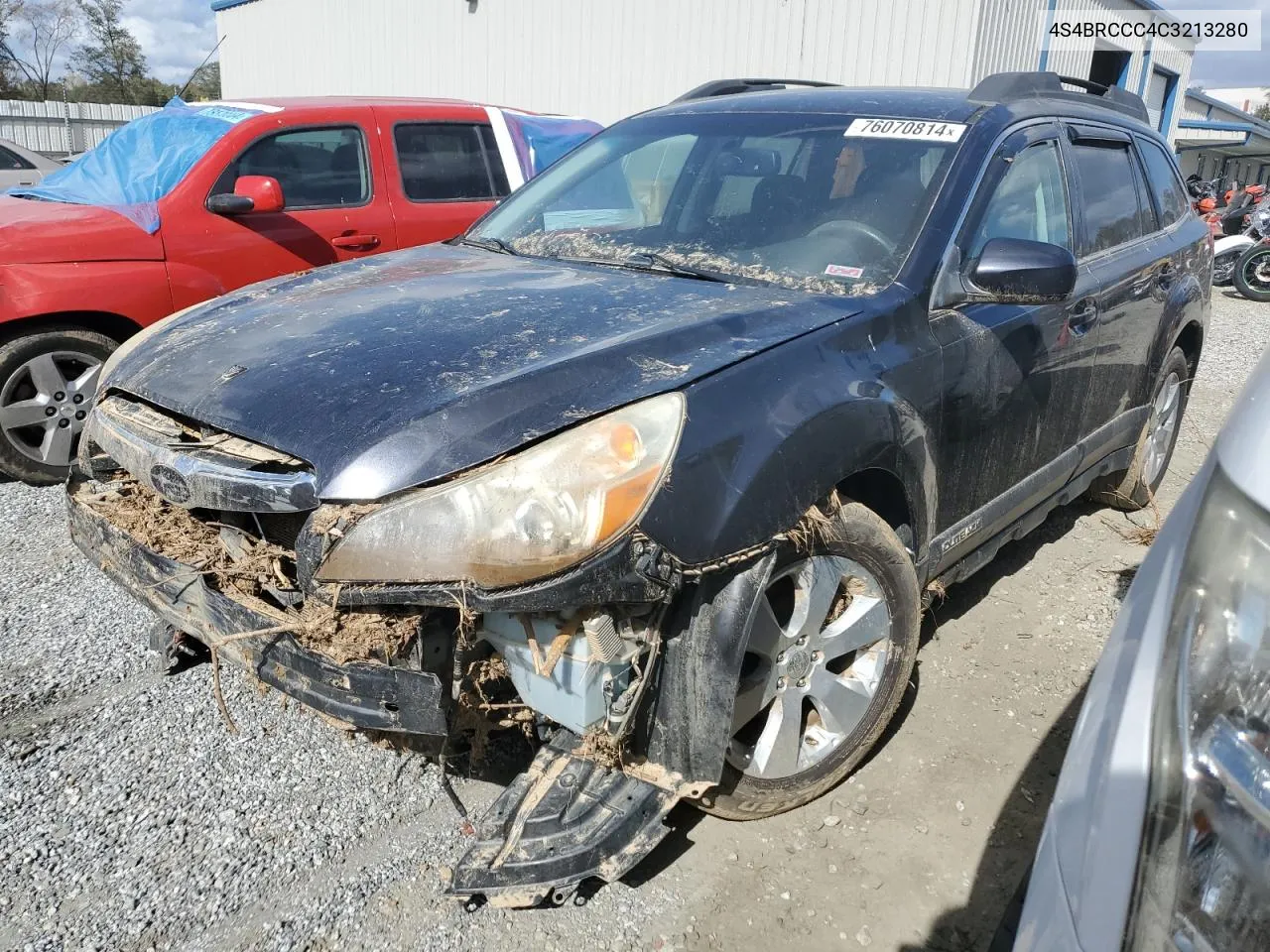 2012 Subaru Outback 2.5I Premium VIN: 4S4BRCCC4C3213280 Lot: 76070814