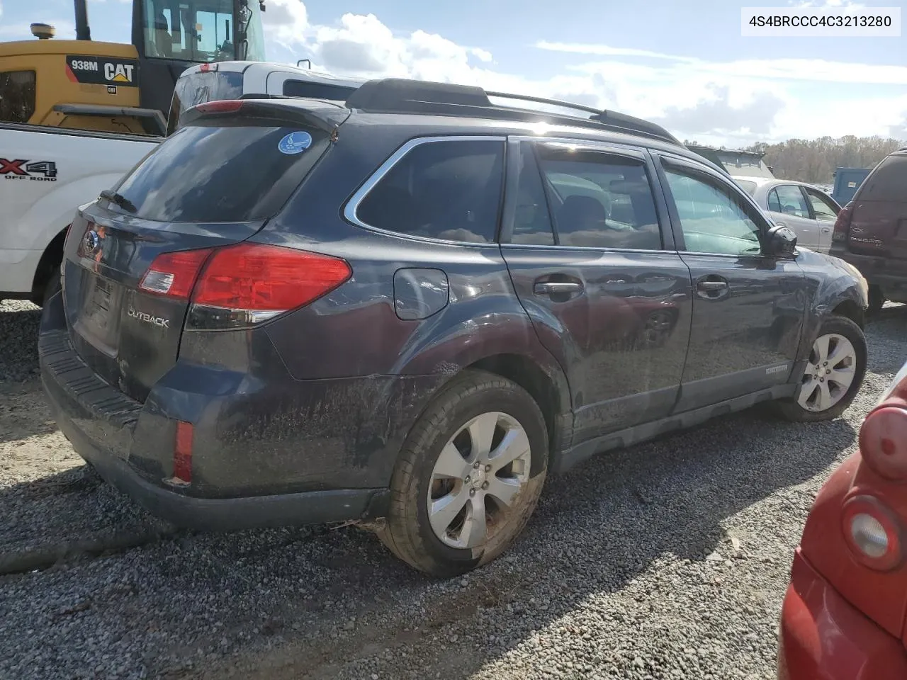 2012 Subaru Outback 2.5I Premium VIN: 4S4BRCCC4C3213280 Lot: 76070814