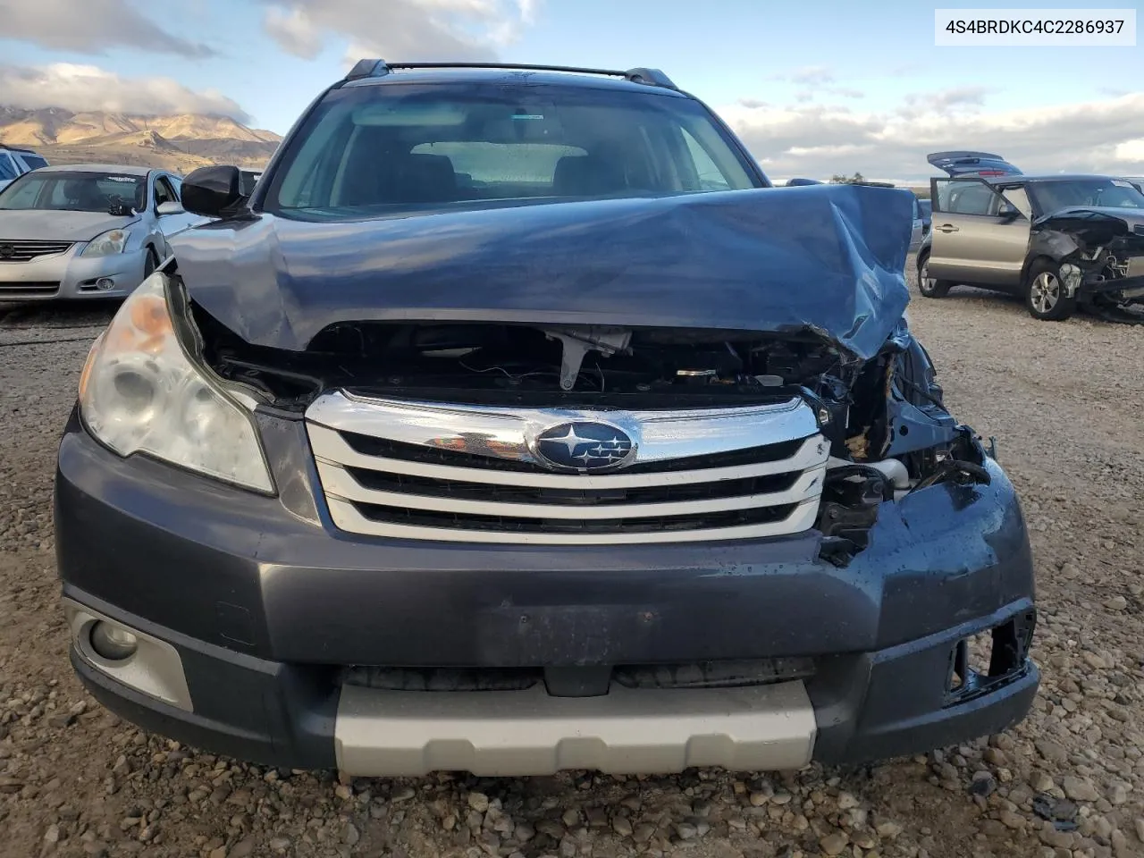 2012 Subaru Outback 3.6R Limited VIN: 4S4BRDKC4C2286937 Lot: 76327784