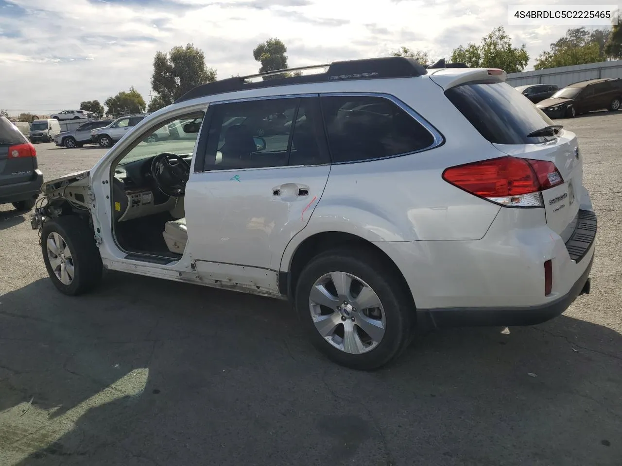 2012 Subaru Outback 3.6R Limited VIN: 4S4BRDLC5C2225465 Lot: 77371534