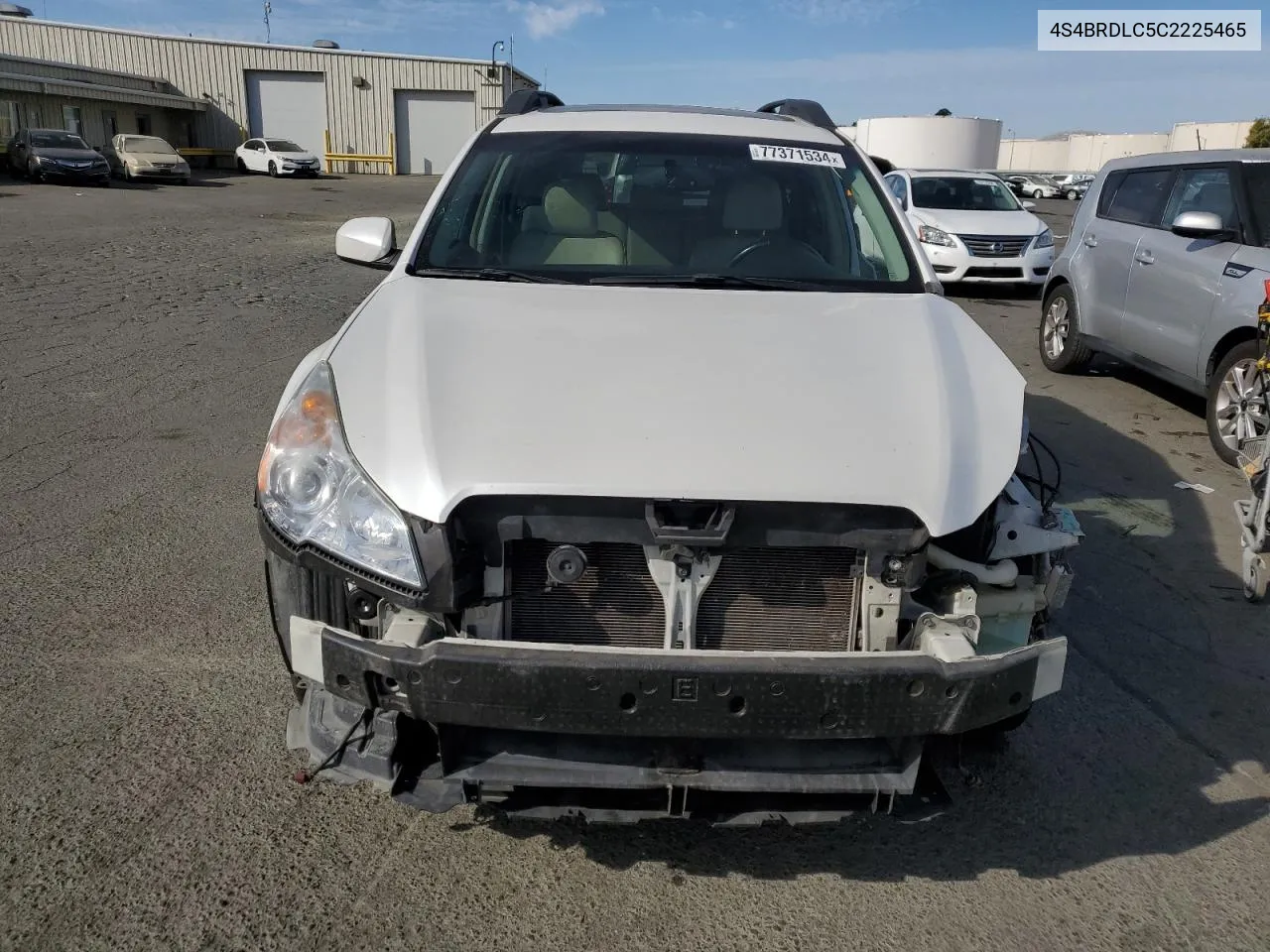 2012 Subaru Outback 3.6R Limited VIN: 4S4BRDLC5C2225465 Lot: 77371534