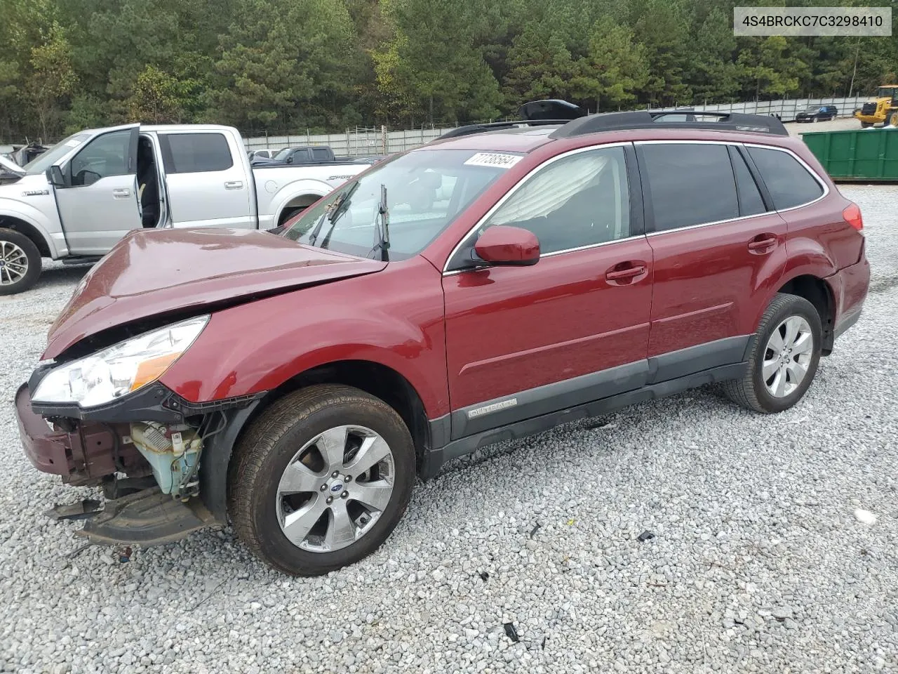 2012 Subaru Outback 2.5I Limited VIN: 4S4BRCKC7C3298410 Lot: 77738564