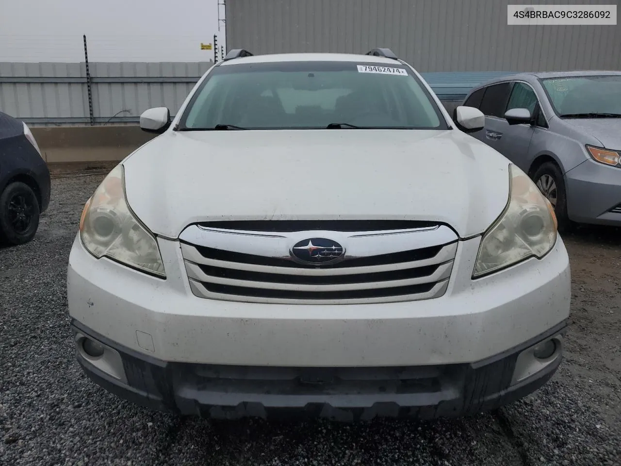 2012 Subaru Outback 2.5I VIN: 4S4BRBAC9C3286092 Lot: 79462474