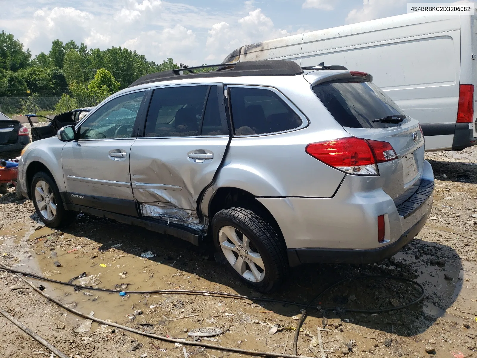 2013 Subaru Outback 2.5I Limited VIN: 4S4BRBKC2D3206082 Lot: 59845744