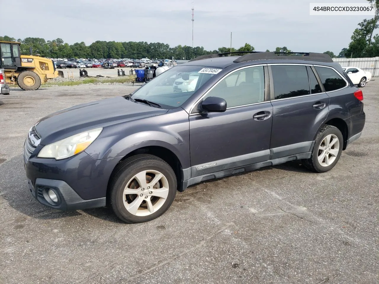 4S4BRCCCXD3230067 2013 Subaru Outback 2.5I Premium