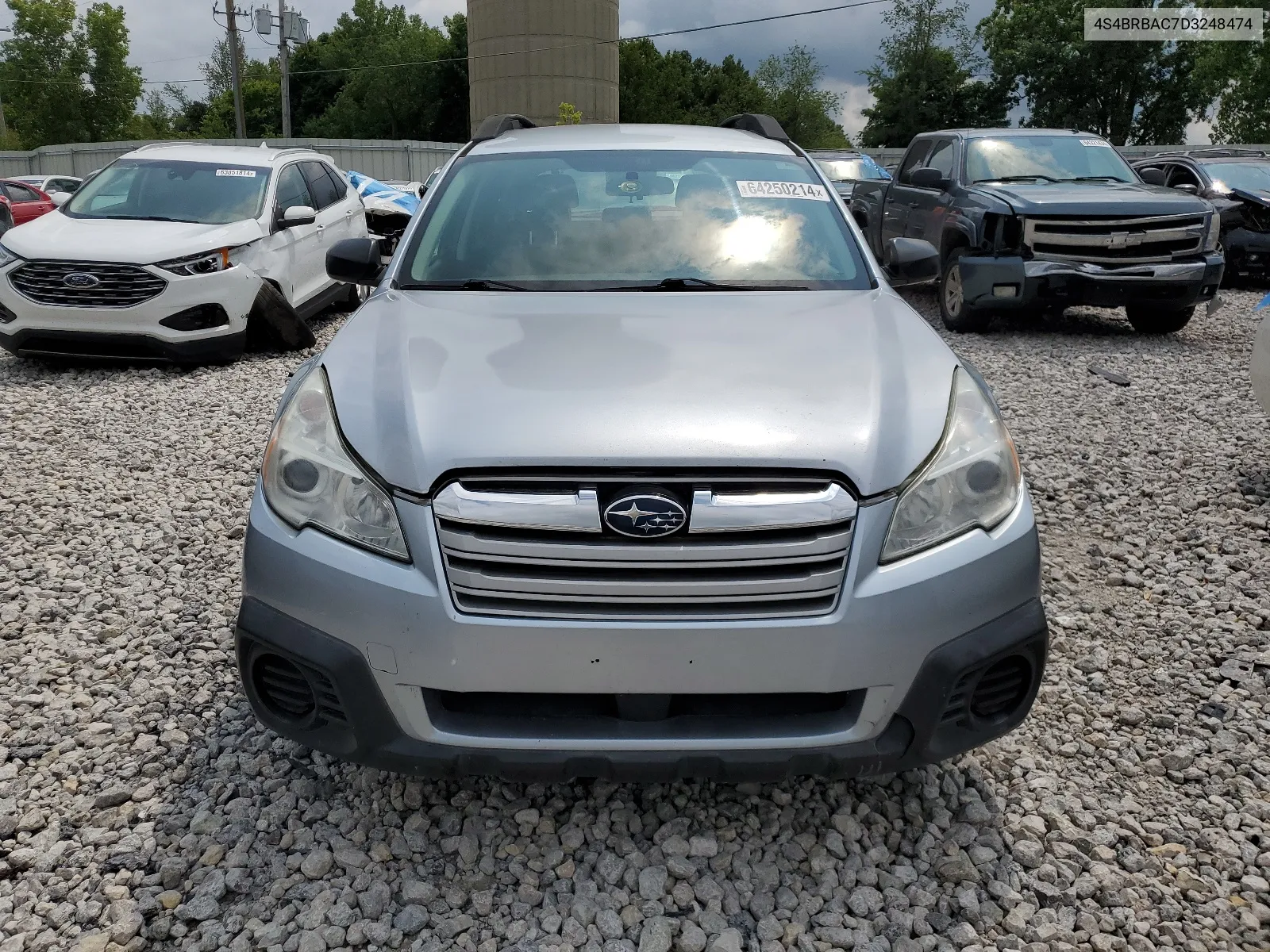 2013 Subaru Outback 2.5I VIN: 4S4BRBAC7D3248474 Lot: 64250214