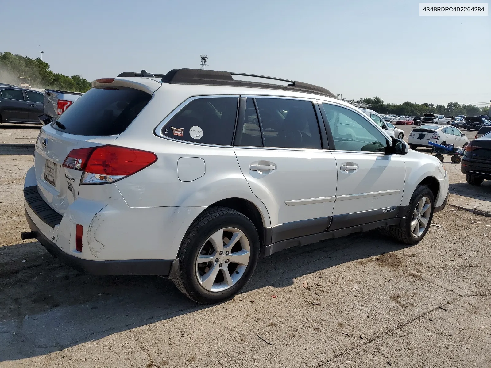 2013 Subaru Outback 3.6R Limited VIN: 4S4BRDPC4D2264284 Lot: 64454294