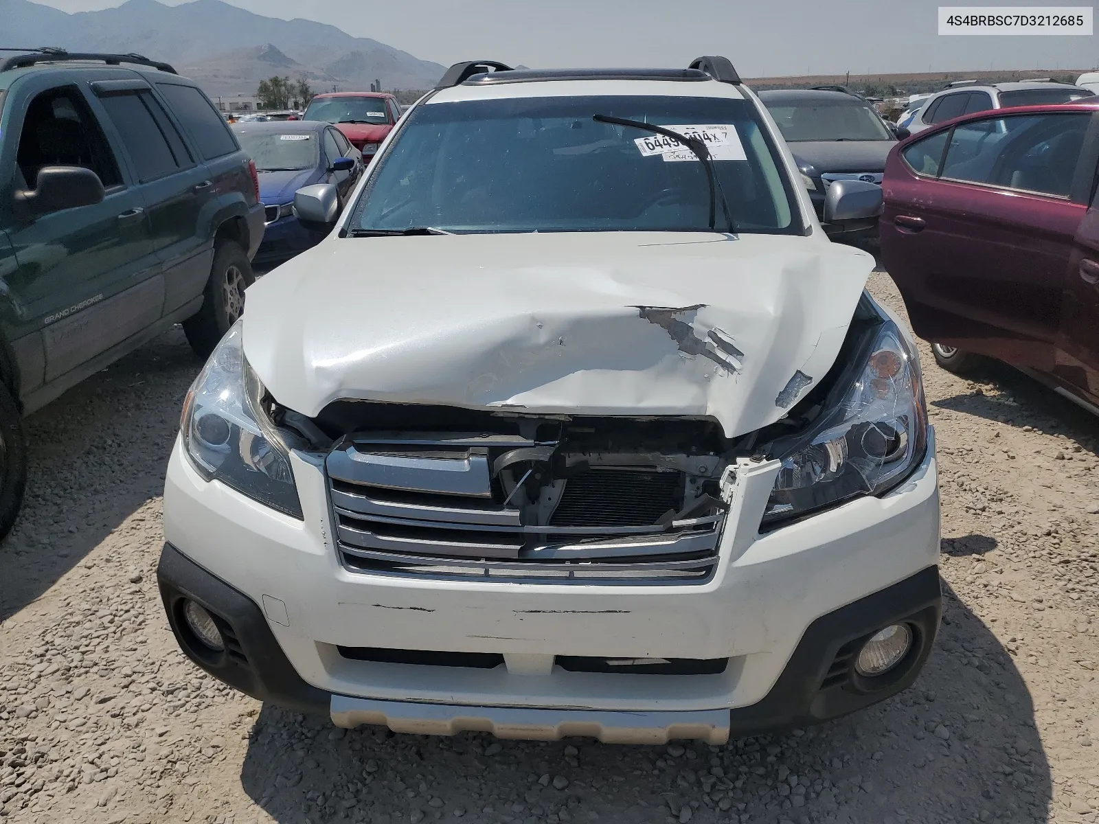 2013 Subaru Outback 2.5I Limited VIN: 4S4BRBSC7D3212685 Lot: 64493304