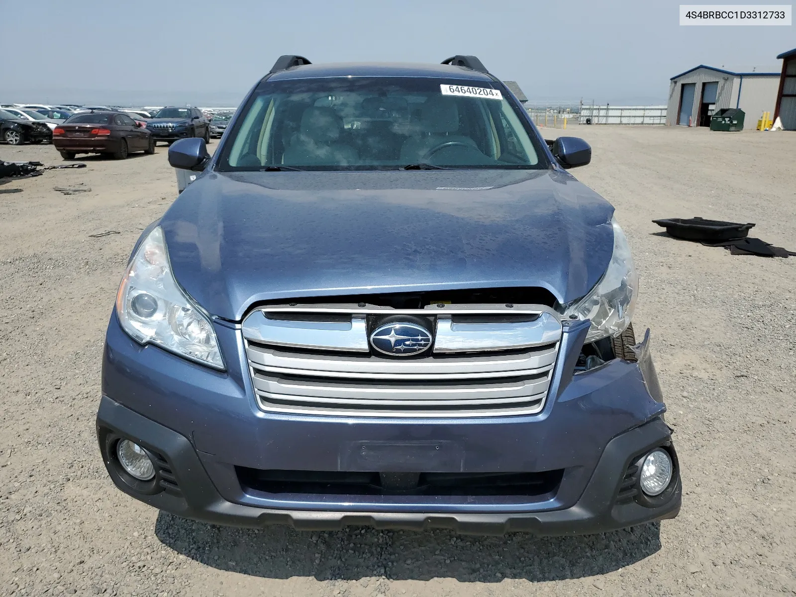 2013 Subaru Outback 2.5I Premium VIN: 4S4BRBCC1D3312733 Lot: 64640204