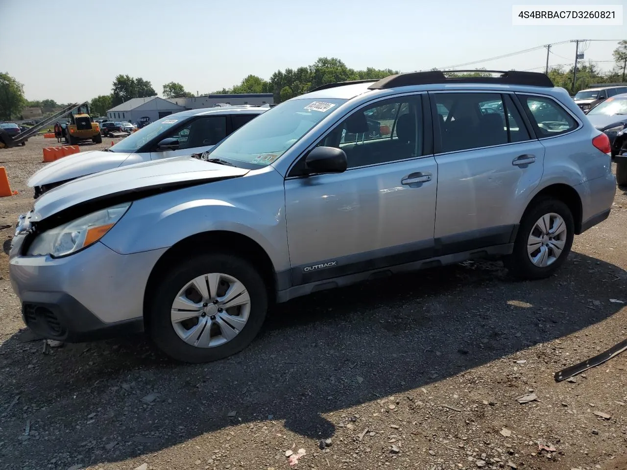 2013 Subaru Outback 2.5I VIN: 4S4BRBAC7D3260821 Lot: 65700224