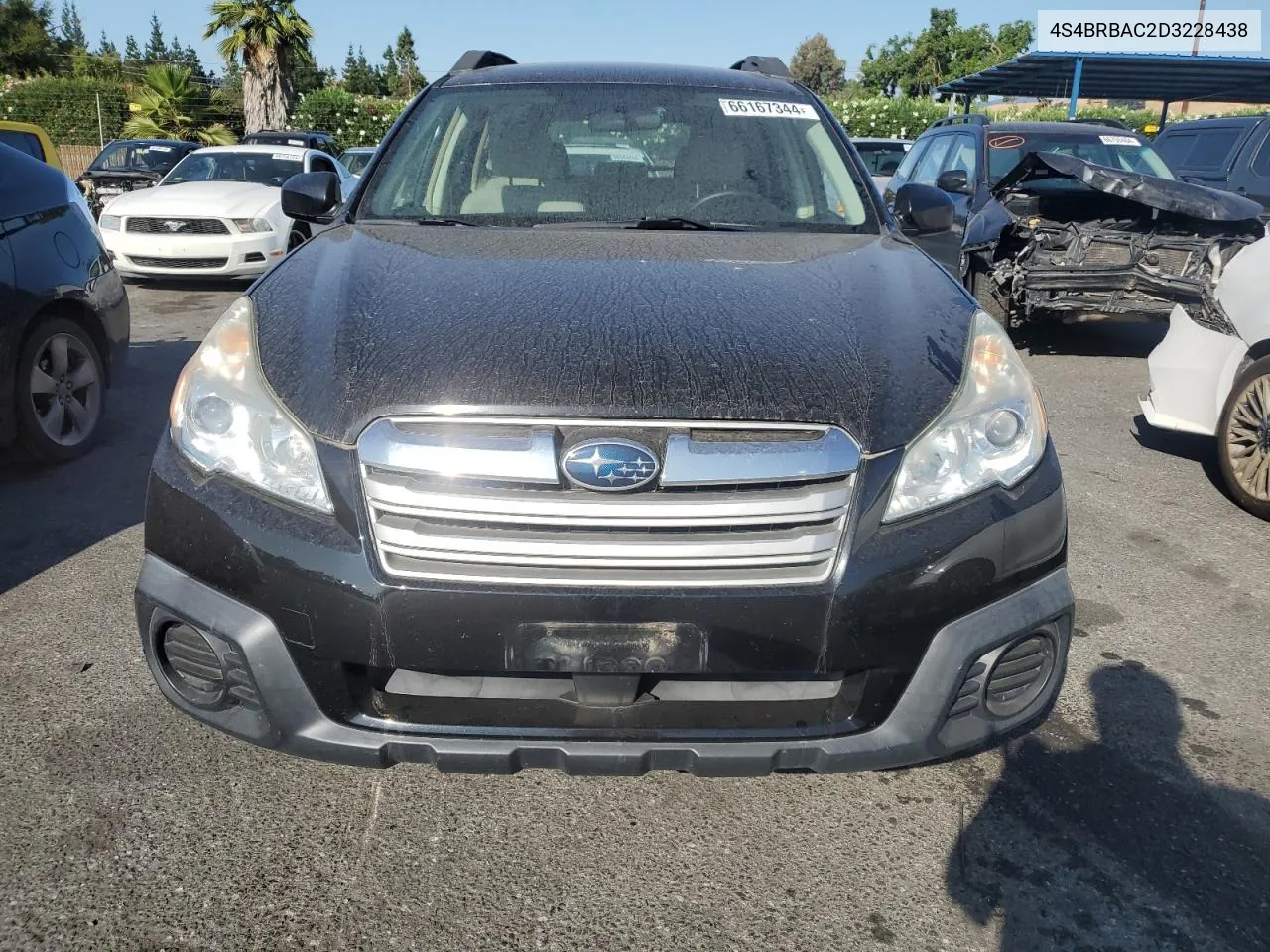 2013 Subaru Outback 2.5I VIN: 4S4BRBAC2D3228438 Lot: 66167344