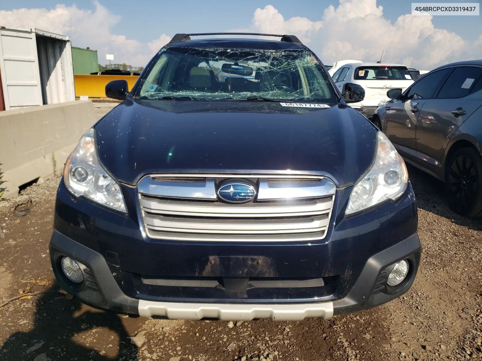 2013 Subaru Outback 2.5I Limited VIN: 4S4BRCPCXD3319437 Lot: 66187774