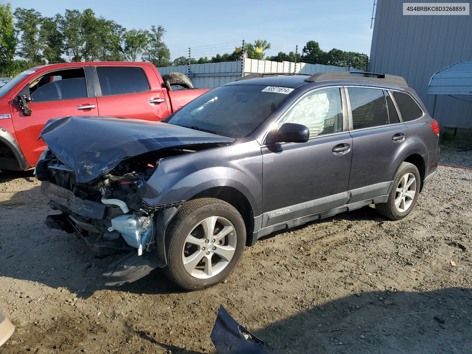 2013 Subaru Outback 2.5I Limited VIN: 4S4BRBKC8D3268859 Lot: 66372824