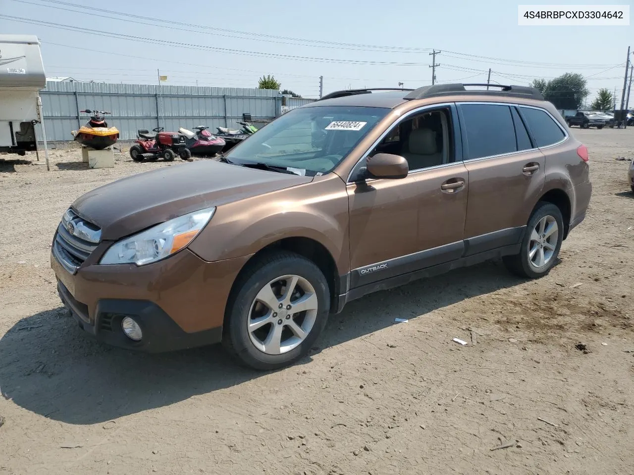 2013 Subaru Outback 2.5I Limited VIN: 4S4BRBPCXD3304642 Lot: 66440824