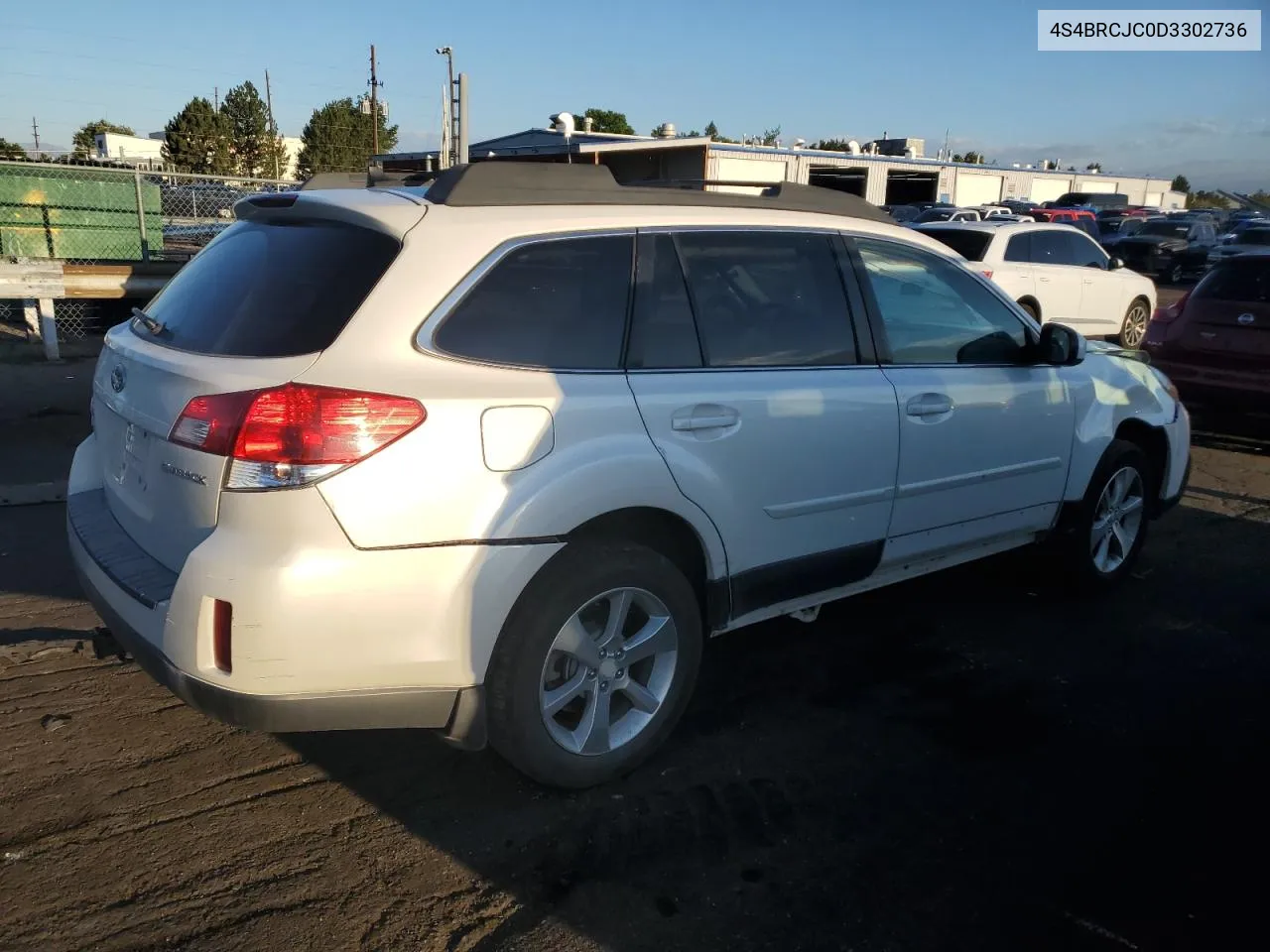 2013 Subaru Outback 2.5I Limited VIN: 4S4BRCJC0D3302736 Lot: 67380634