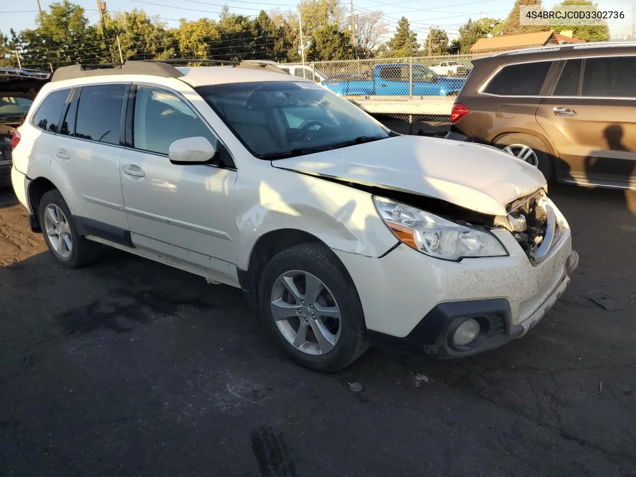 2013 Subaru Outback 2.5I Limited VIN: 4S4BRCJC0D3302736 Lot: 67380634