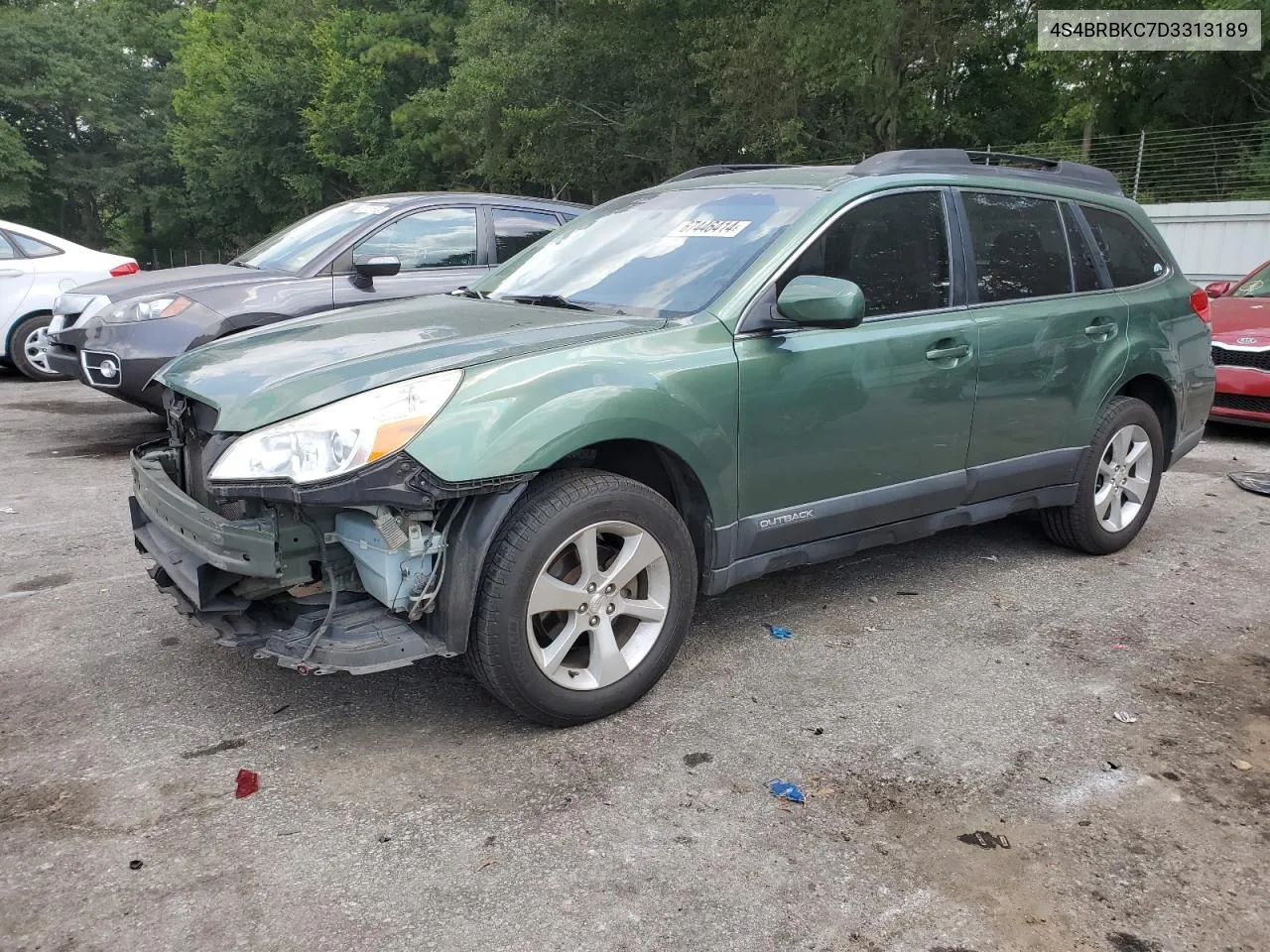 4S4BRBKC7D3313189 2013 Subaru Outback 2.5I Limited