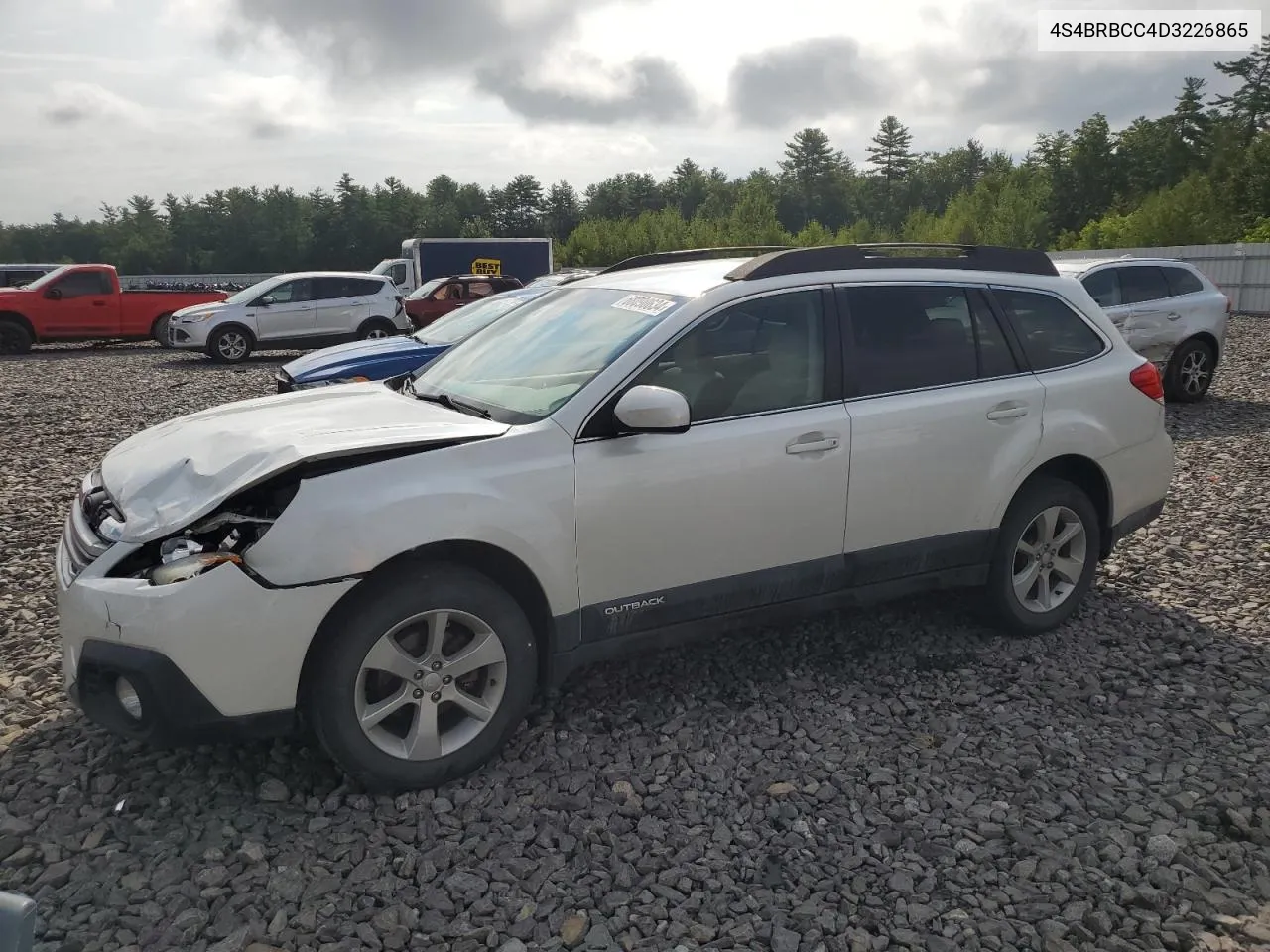 4S4BRBCC4D3226865 2013 Subaru Outback 2.5I Premium