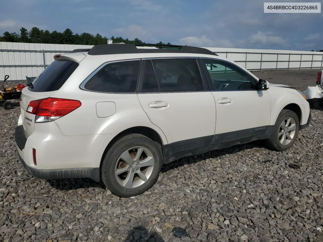 2013 Subaru Outback 2.5I Premium VIN: 4S4BRBCC4D3226865 Lot: 68090634