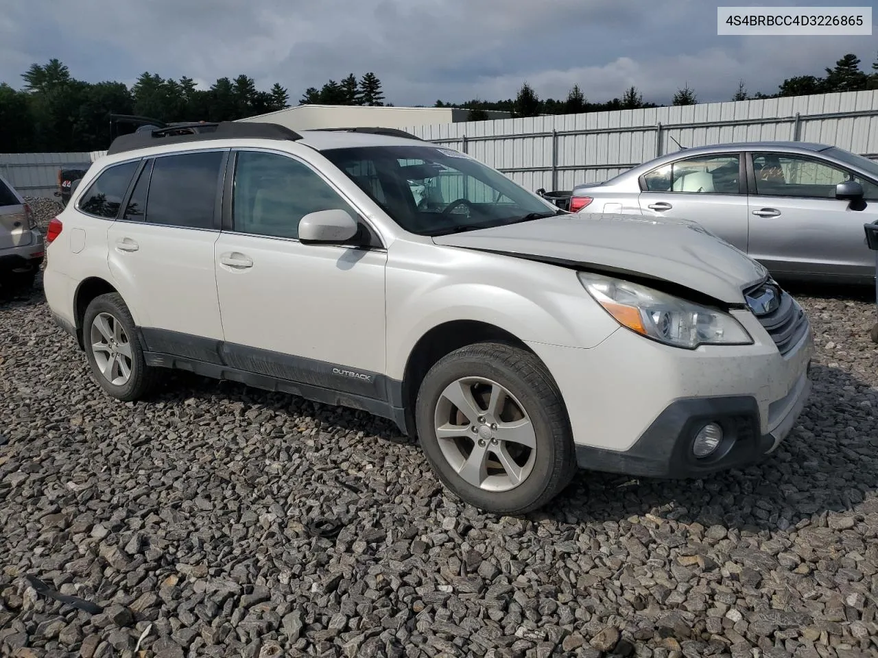 2013 Subaru Outback 2.5I Premium VIN: 4S4BRBCC4D3226865 Lot: 68090634