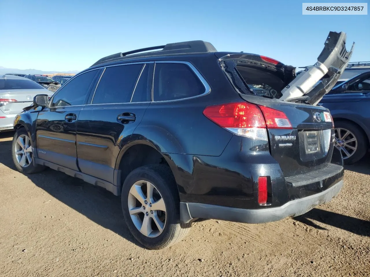 4S4BRBKC9D3247857 2013 Subaru Outback 2.5I Limited