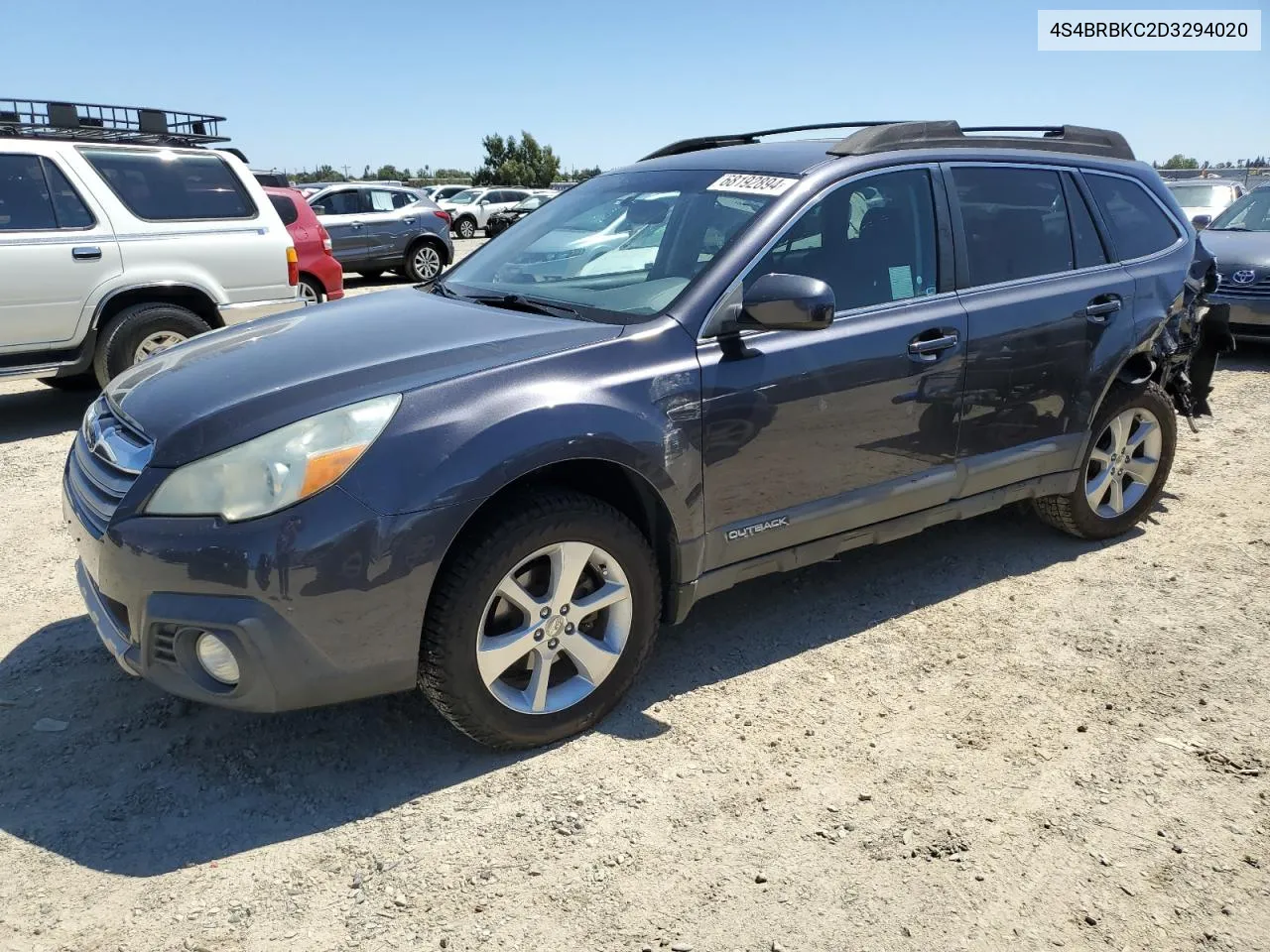 4S4BRBKC2D3294020 2013 Subaru Outback 2.5I Limited