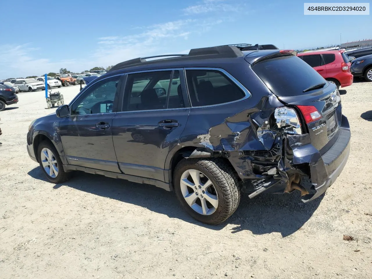 2013 Subaru Outback 2.5I Limited VIN: 4S4BRBKC2D3294020 Lot: 68192894