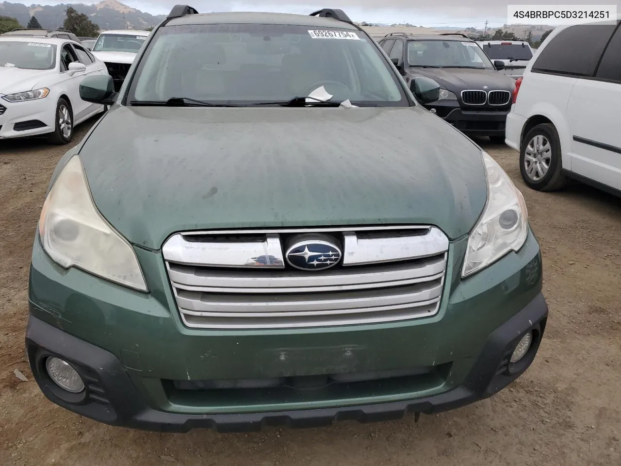 4S4BRBPC5D3214251 2013 Subaru Outback 2.5I Limited