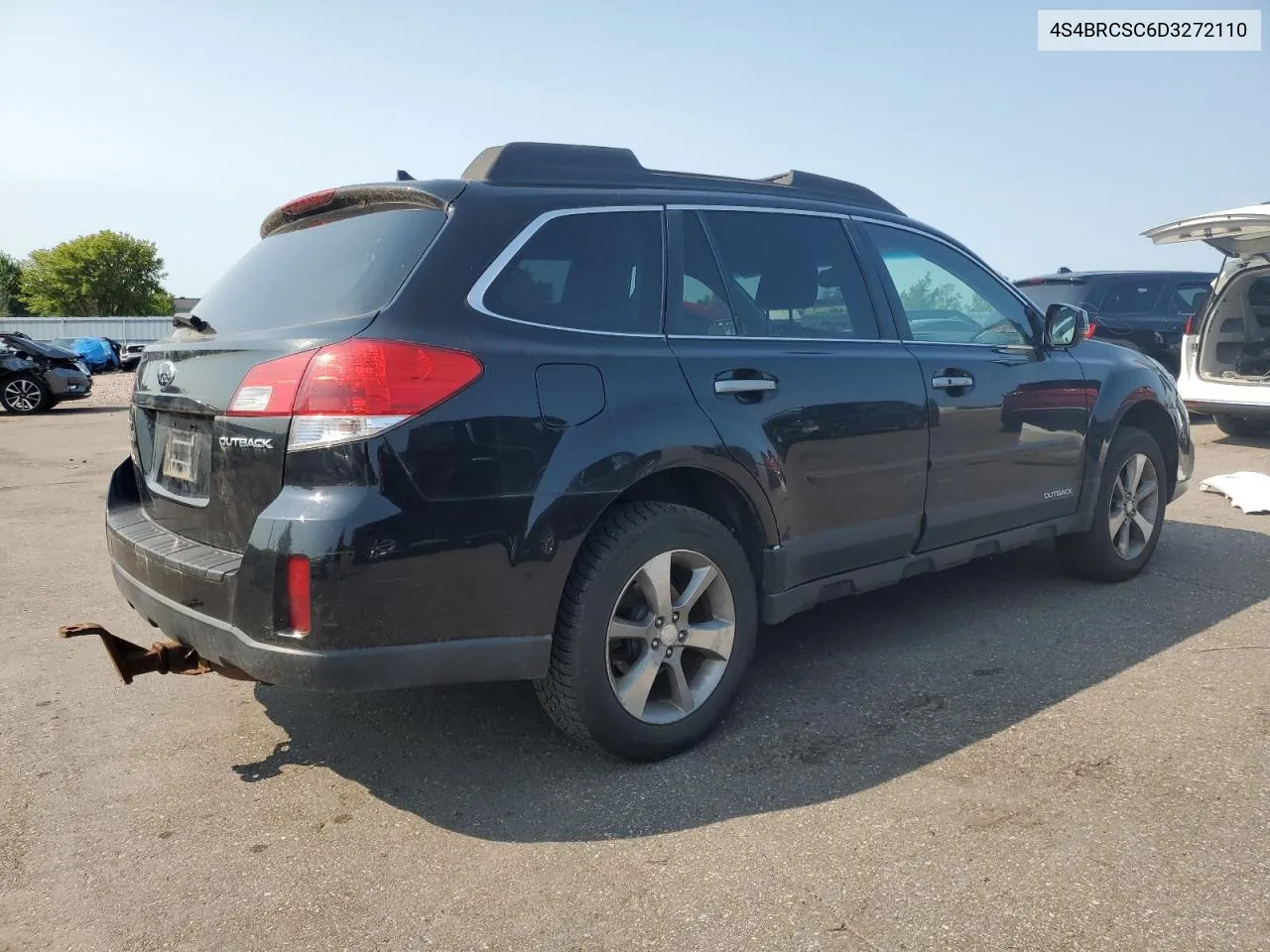 2013 Subaru Outback 2.5I Limited VIN: 4S4BRCSC6D3272110 Lot: 69798604