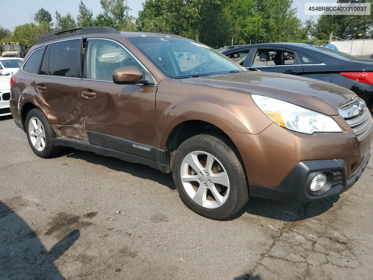 2013 Subaru Outback 2.5I Premium VIN: 4S4BRBCC4D3310037 Lot: 70064974