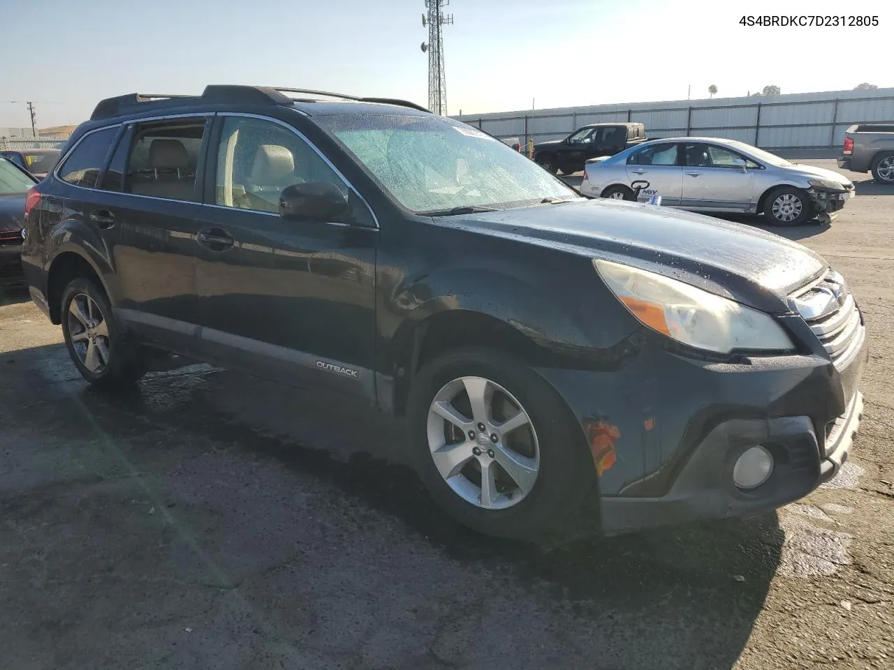 4S4BRDKC7D2312805 2013 Subaru Outback 3.6R Limited