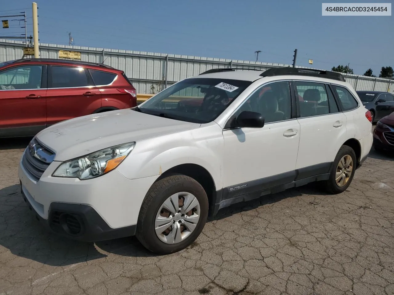 2013 Subaru Outback 2.5I VIN: 4S4BRCAC0D3245454 Lot: 70913364