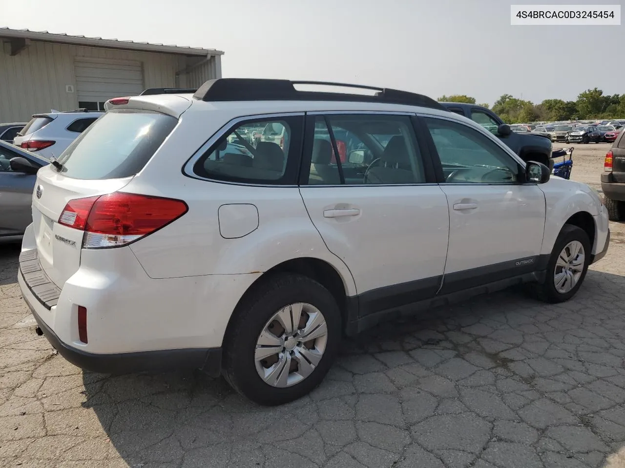 2013 Subaru Outback 2.5I VIN: 4S4BRCAC0D3245454 Lot: 70913364