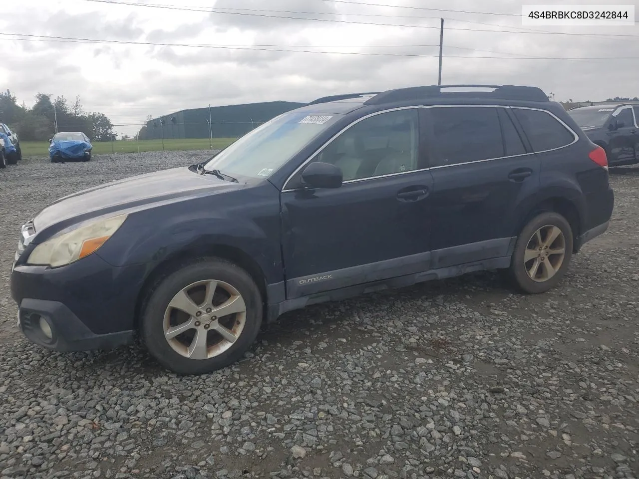 4S4BRBKC8D3242844 2013 Subaru Outback 2.5I Limited