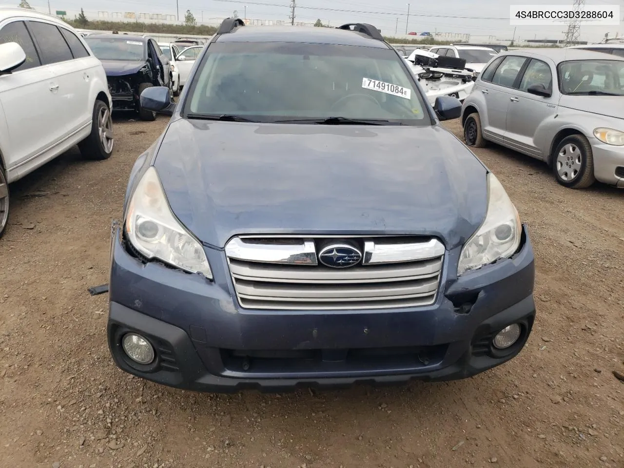 4S4BRCCC3D3288604 2013 Subaru Outback 2.5I Premium